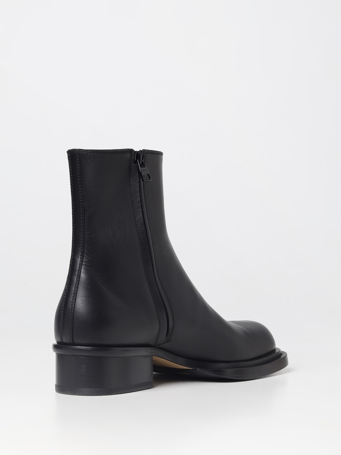Alexander McQueen Stack ankle boots in leather - 3