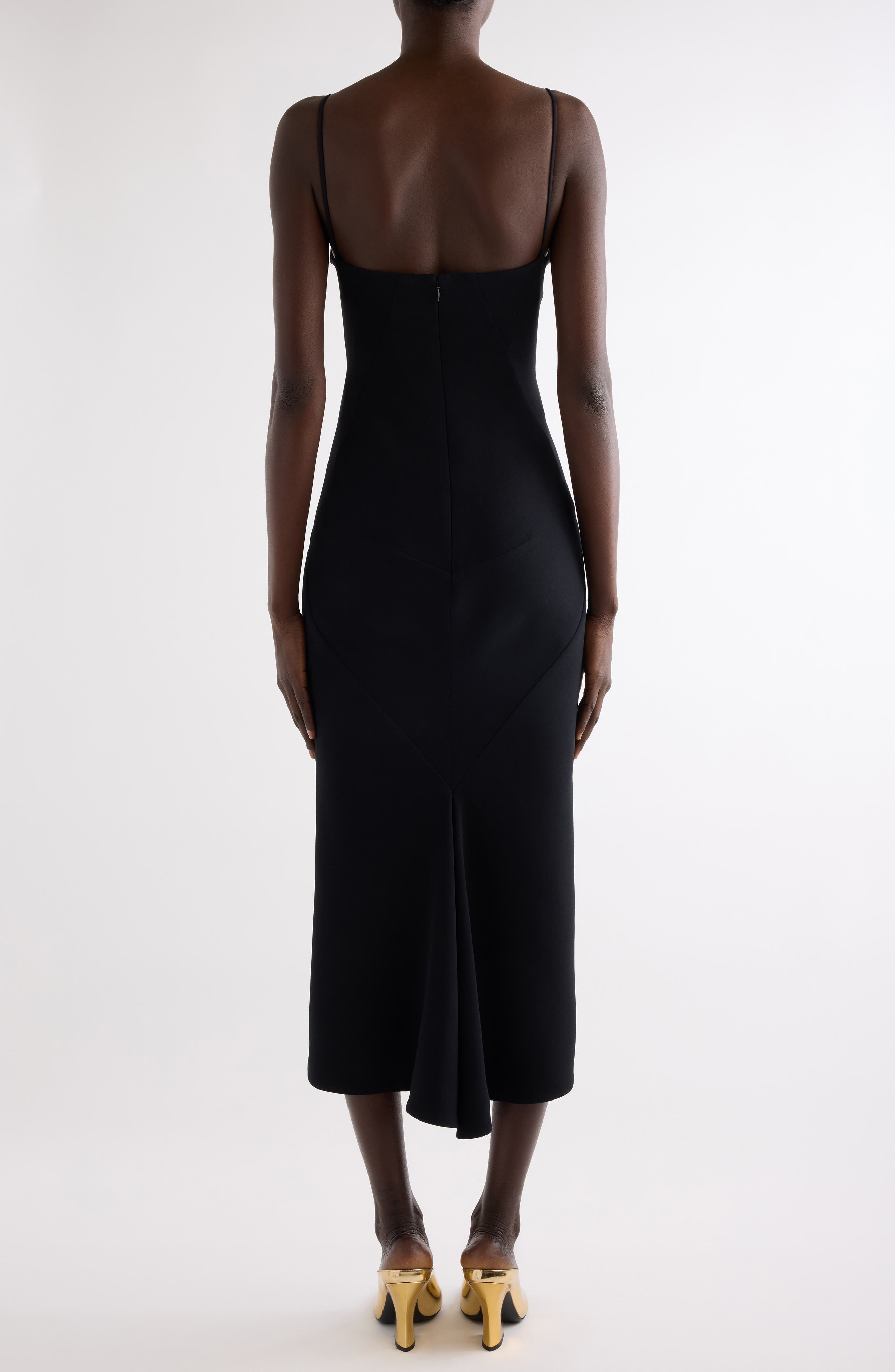 Givenchy Tailored Cady Sheath Dress in Black at Nordstrom - 3