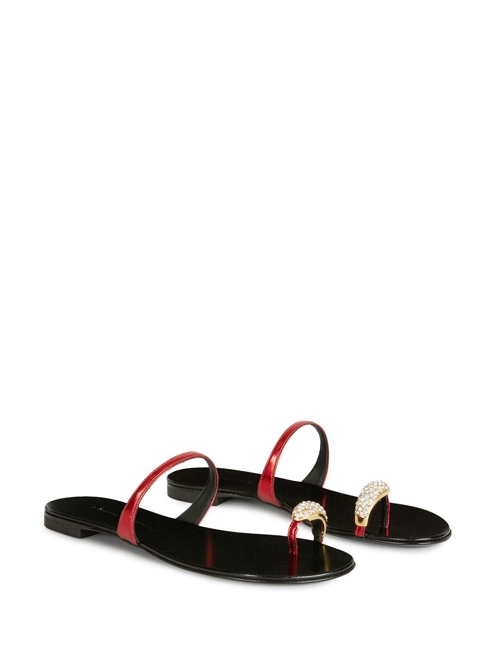 Ring toe-strap sandals - 2