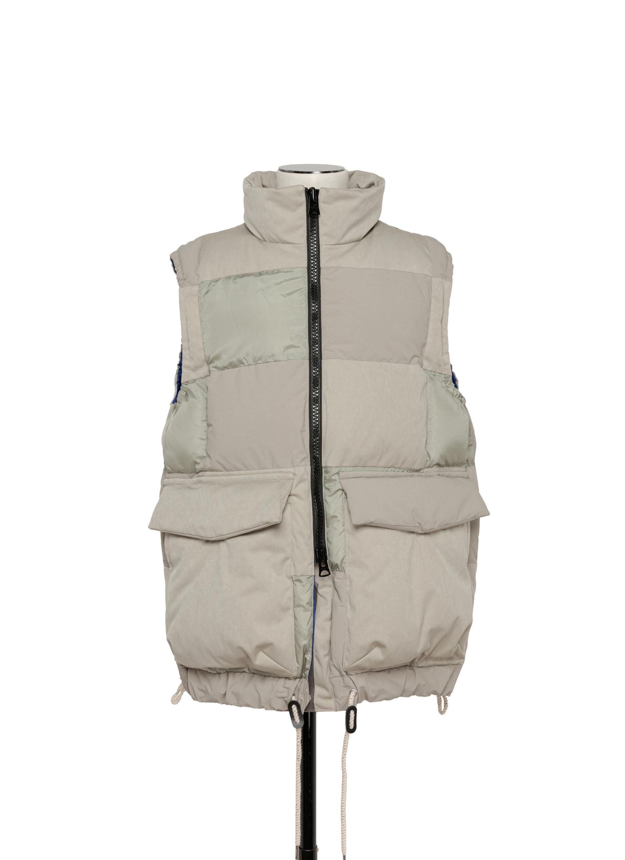 Faux Suede Mix Vest - 1