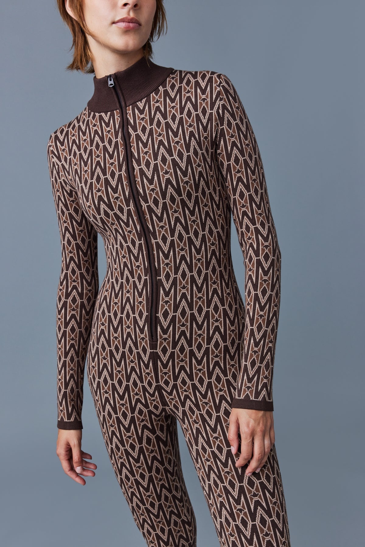 KYM Agile-360 double-knit monogram jumpsuit - 6
