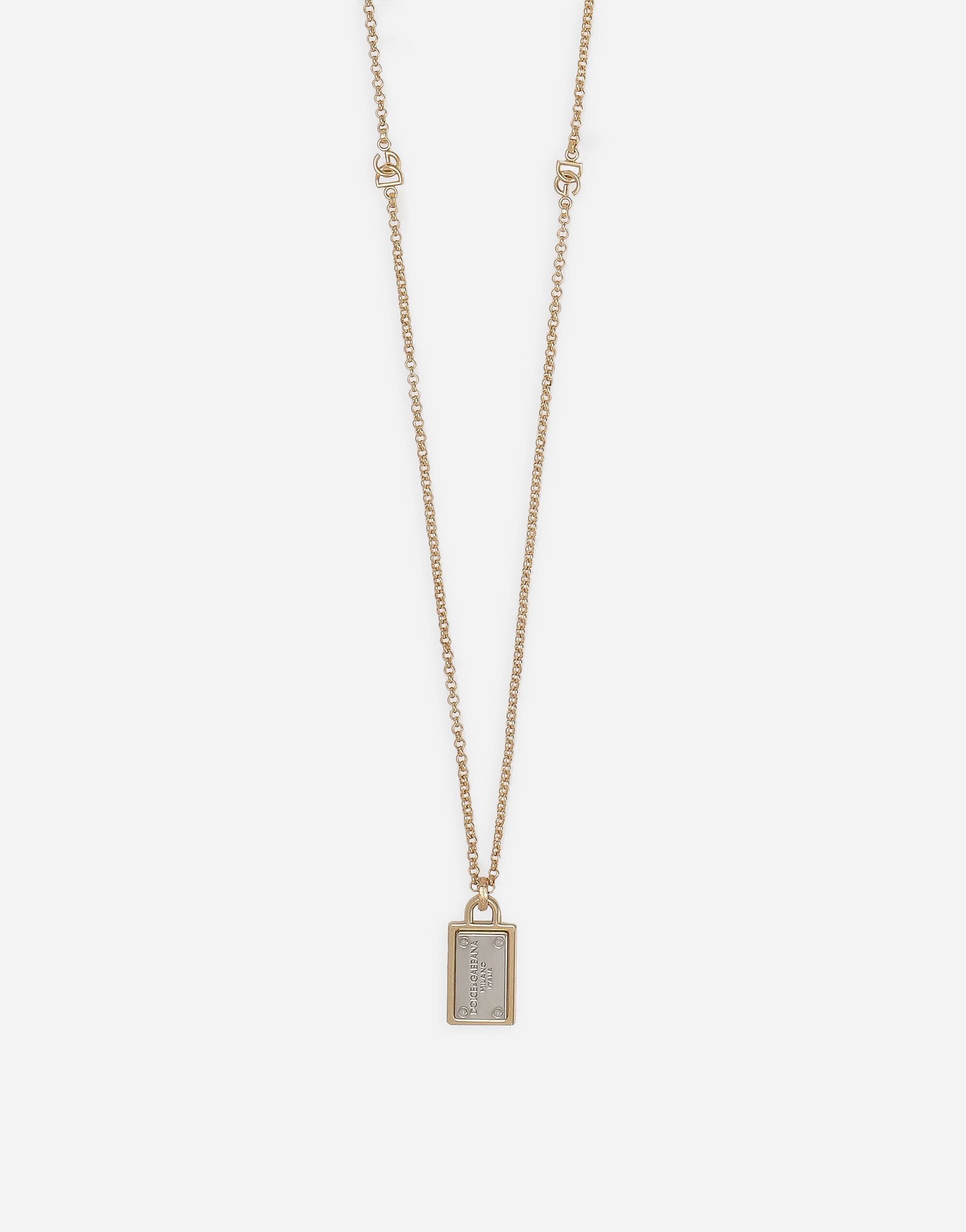 Necklace with tag - 3
