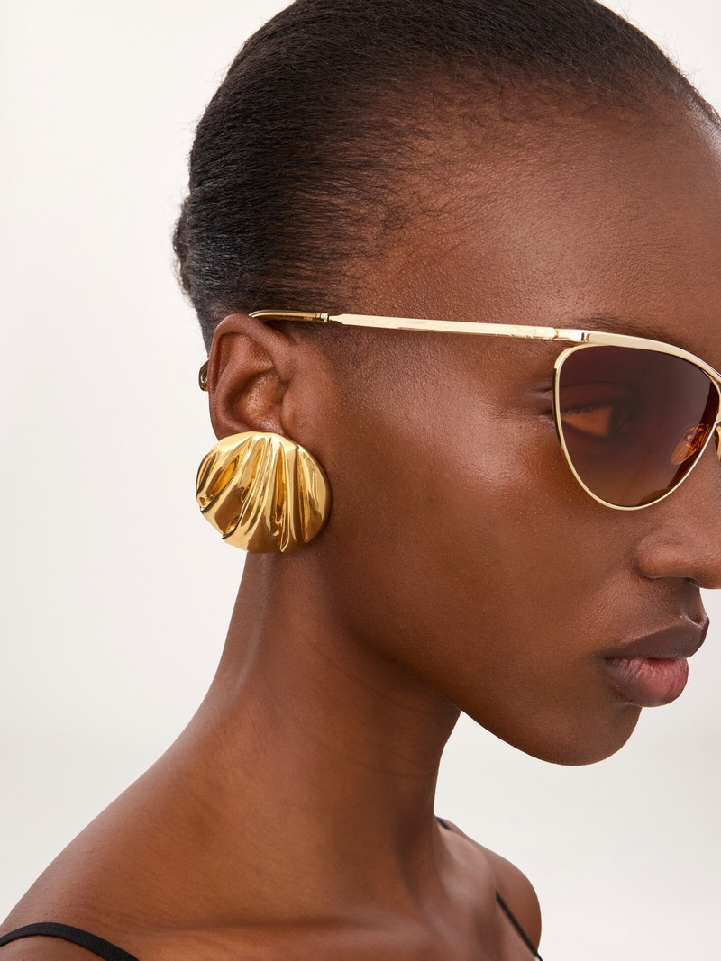 Chloé THE CHLOÉ PLEATS EARRINGS outlook