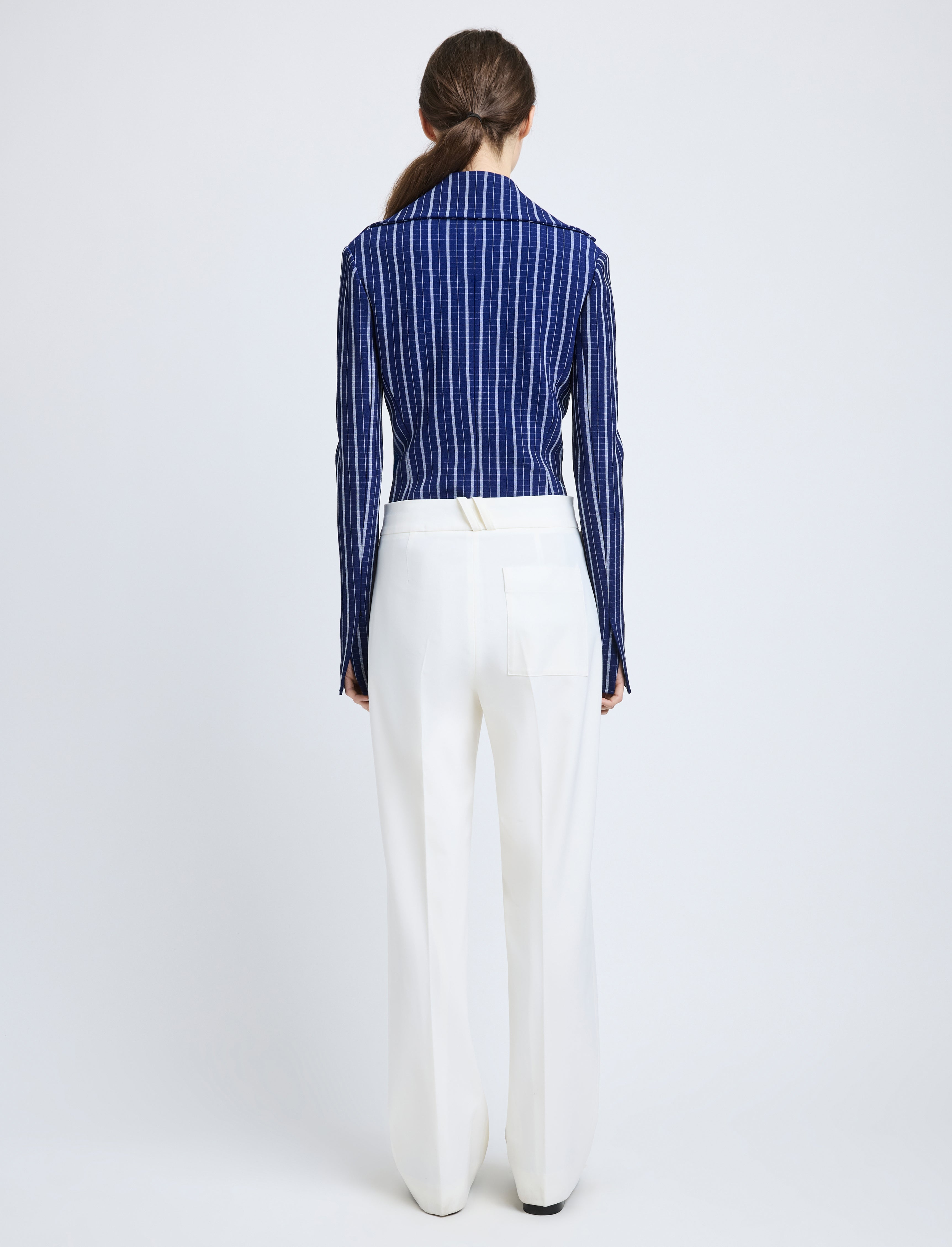 Oliver Pant in Wool Gabardine - 4
