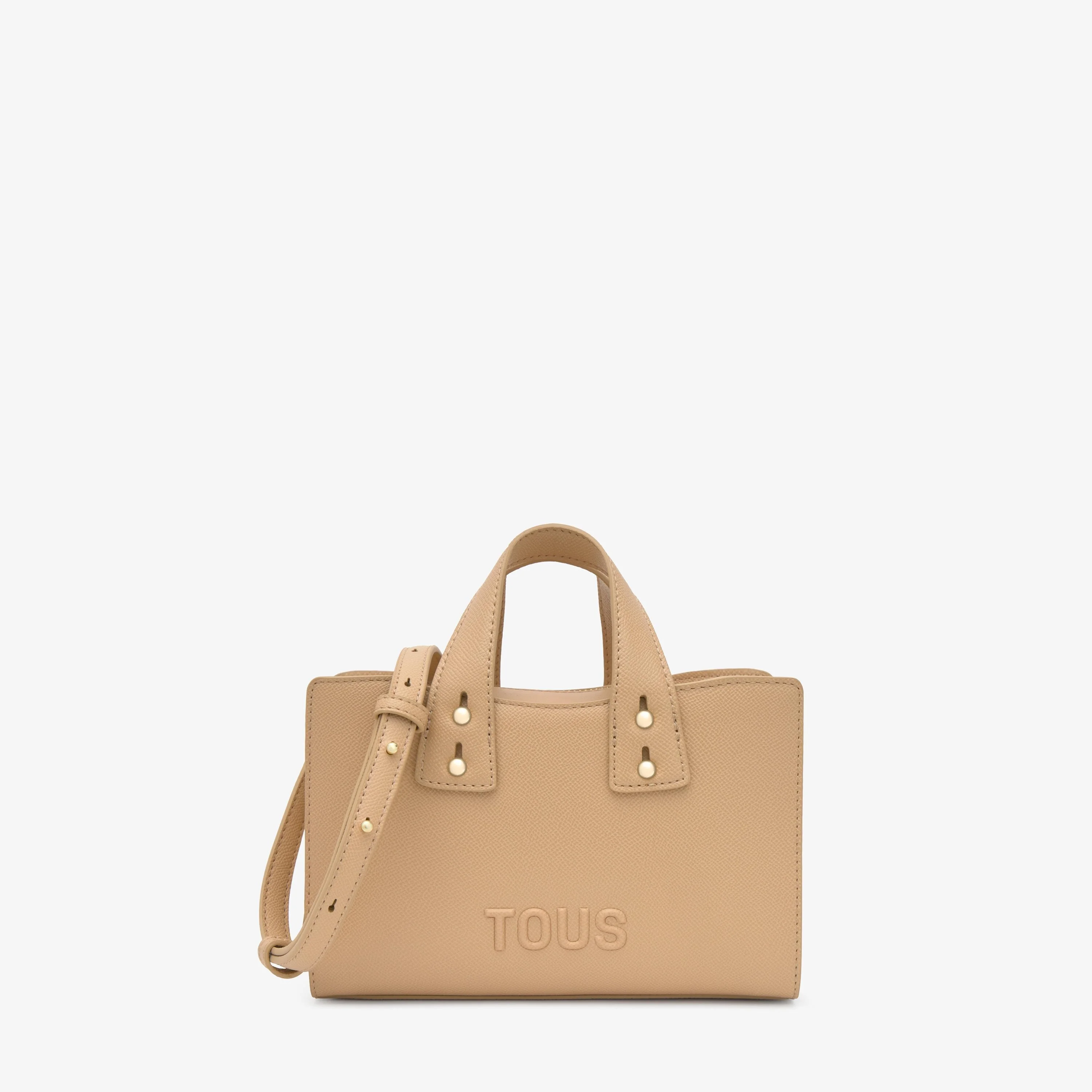 Small sand-colored Bowling bag TOUS Back to Basics - 1