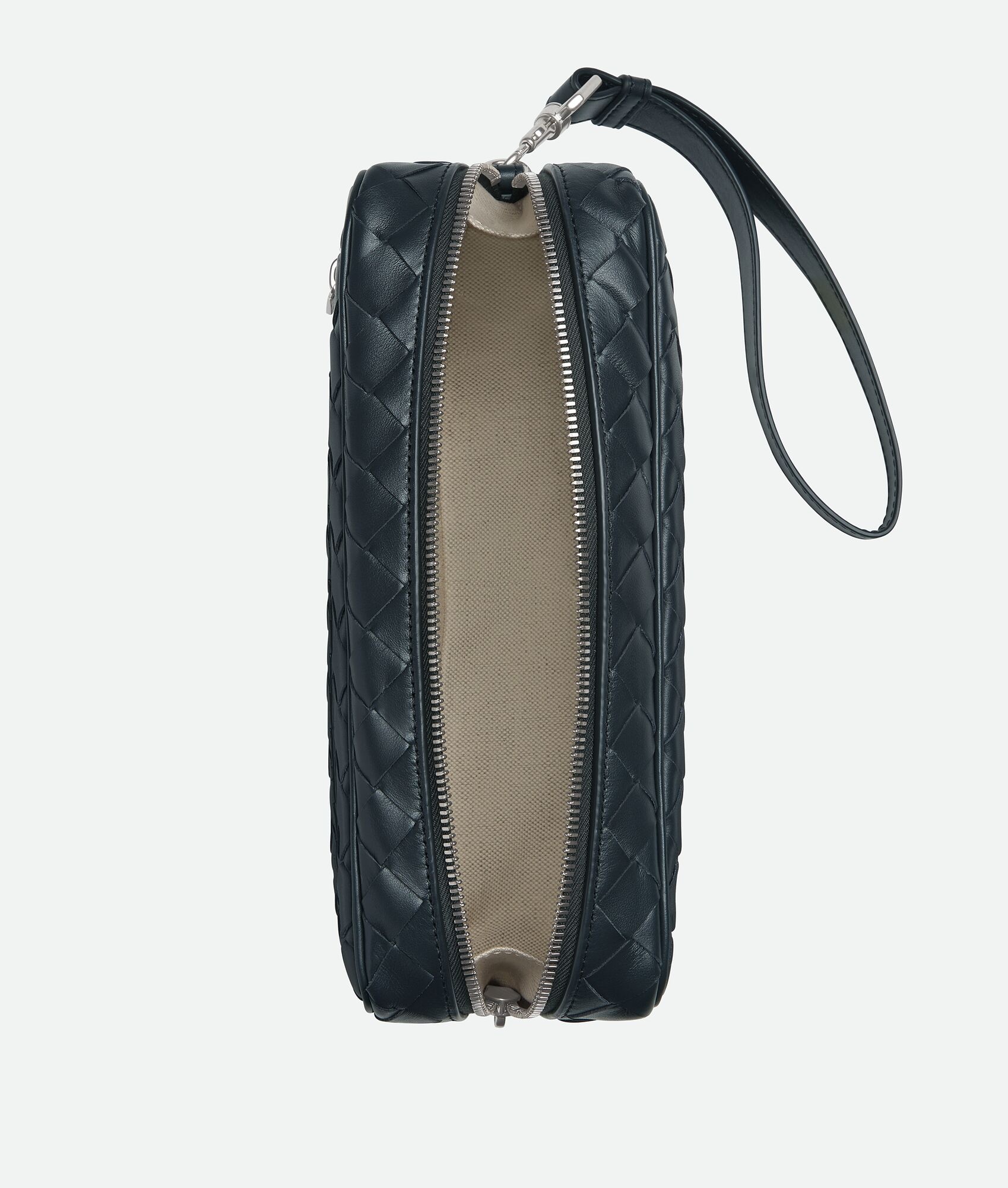 Intrecciato Pouch With Wristlet - 2