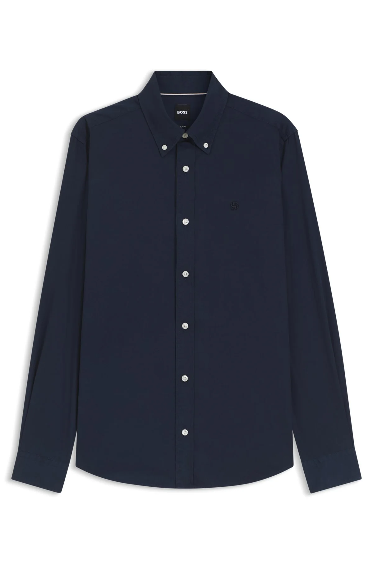 SLIM-FIT SHIRT IN SOFT-TOUCH COTTON POPLIN - 1