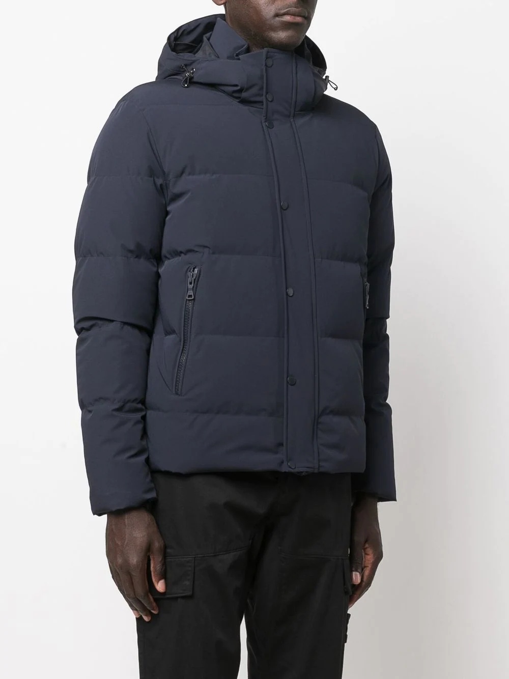 padded hooded jacket - 3