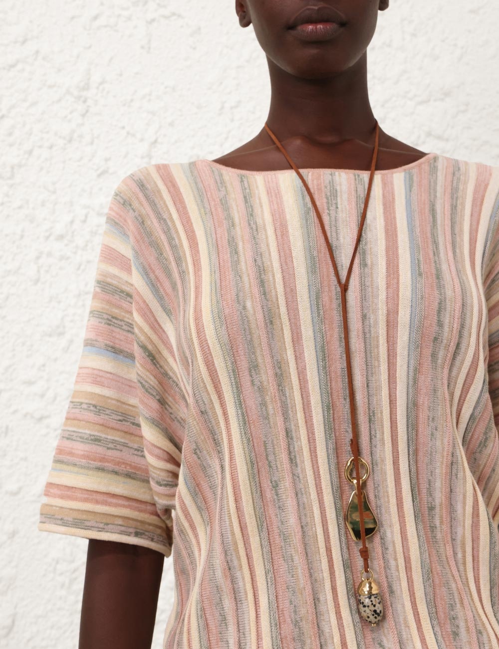 ILLUMINATE MOULINE MAXI DRESS - 5