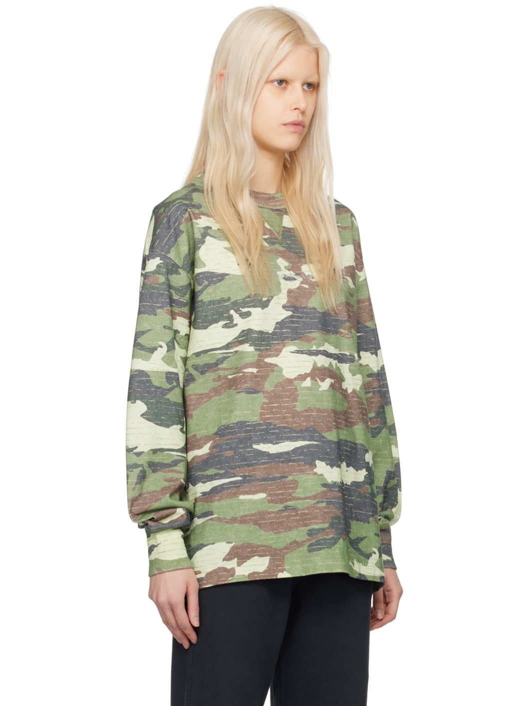 Khaki Camouflage Sweatshirt - 2