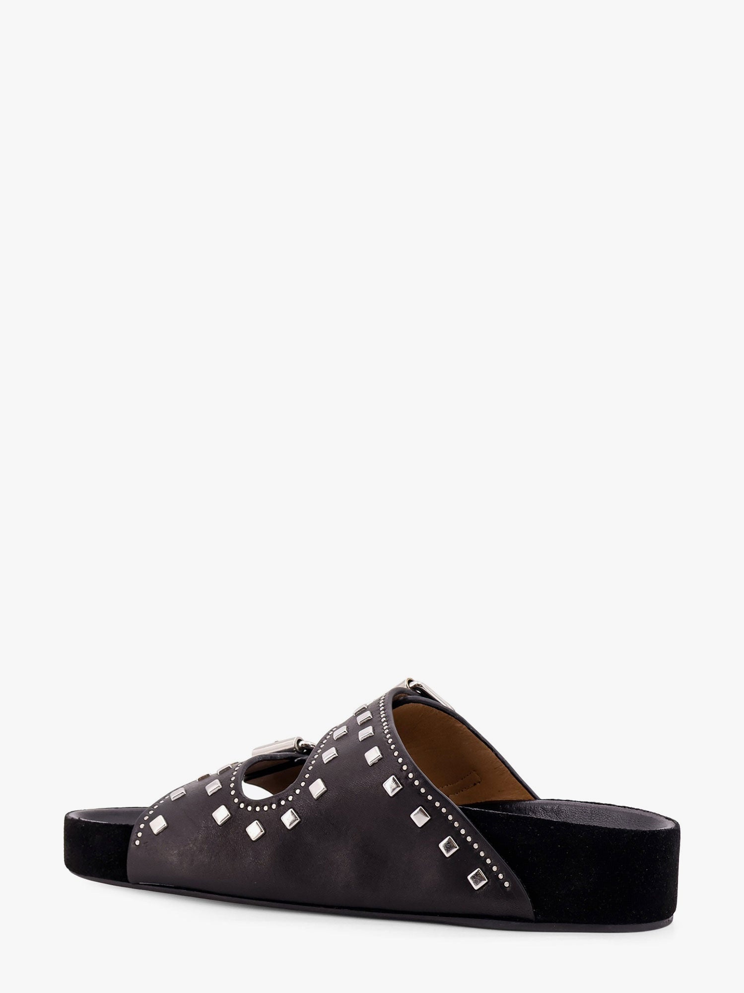 Isabel Marant Leather Sandals With All-Over Stud Detail - 3