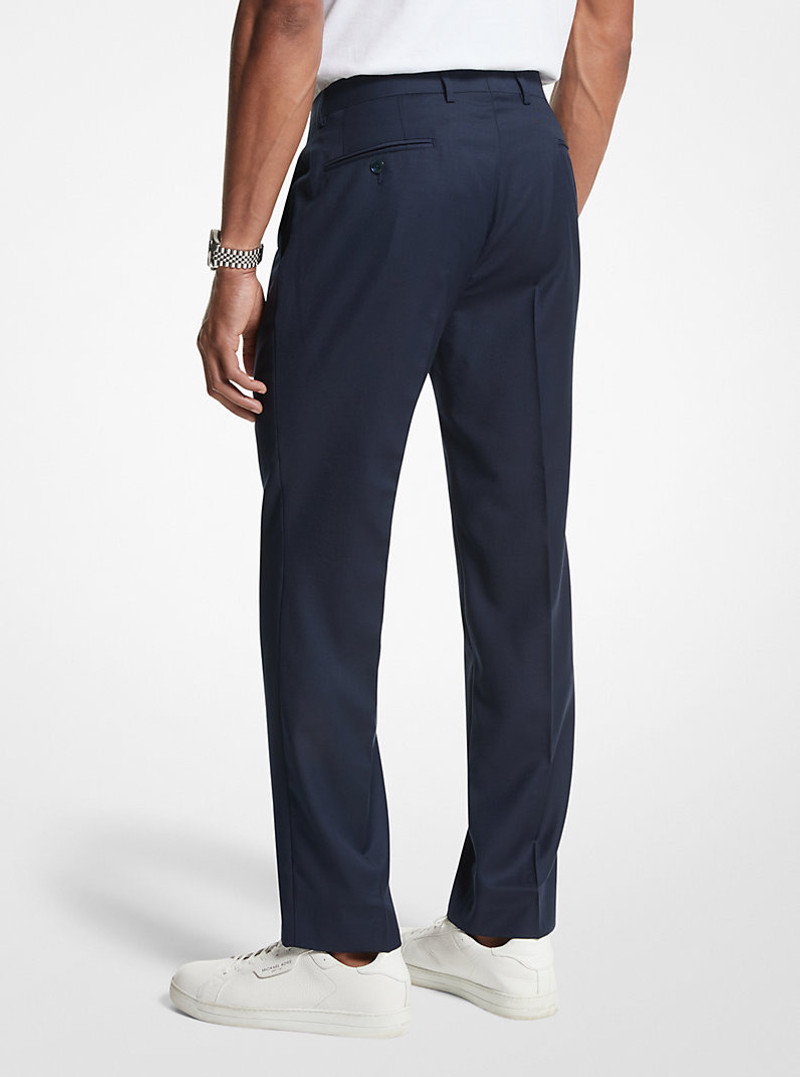 MICHAEL KORS Modern-Fit Wool Blend Suit Pants outlook