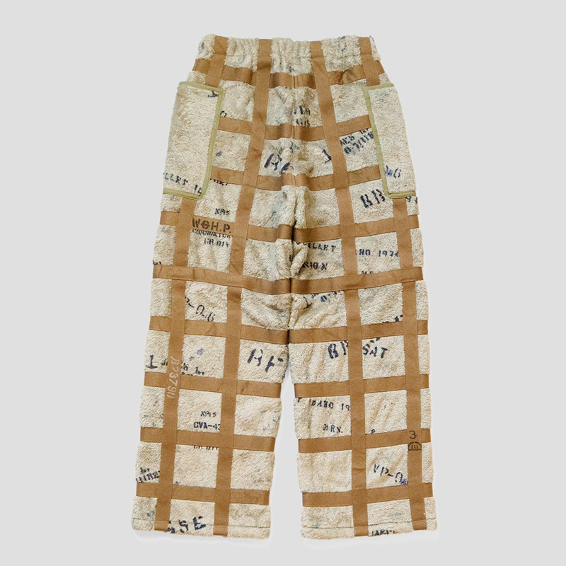 Kapital FLEECE TATTERSALL EASY PANTS outlook