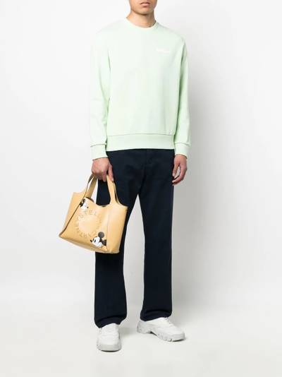 Stella McCartney logo-print cotton sweatshirt outlook