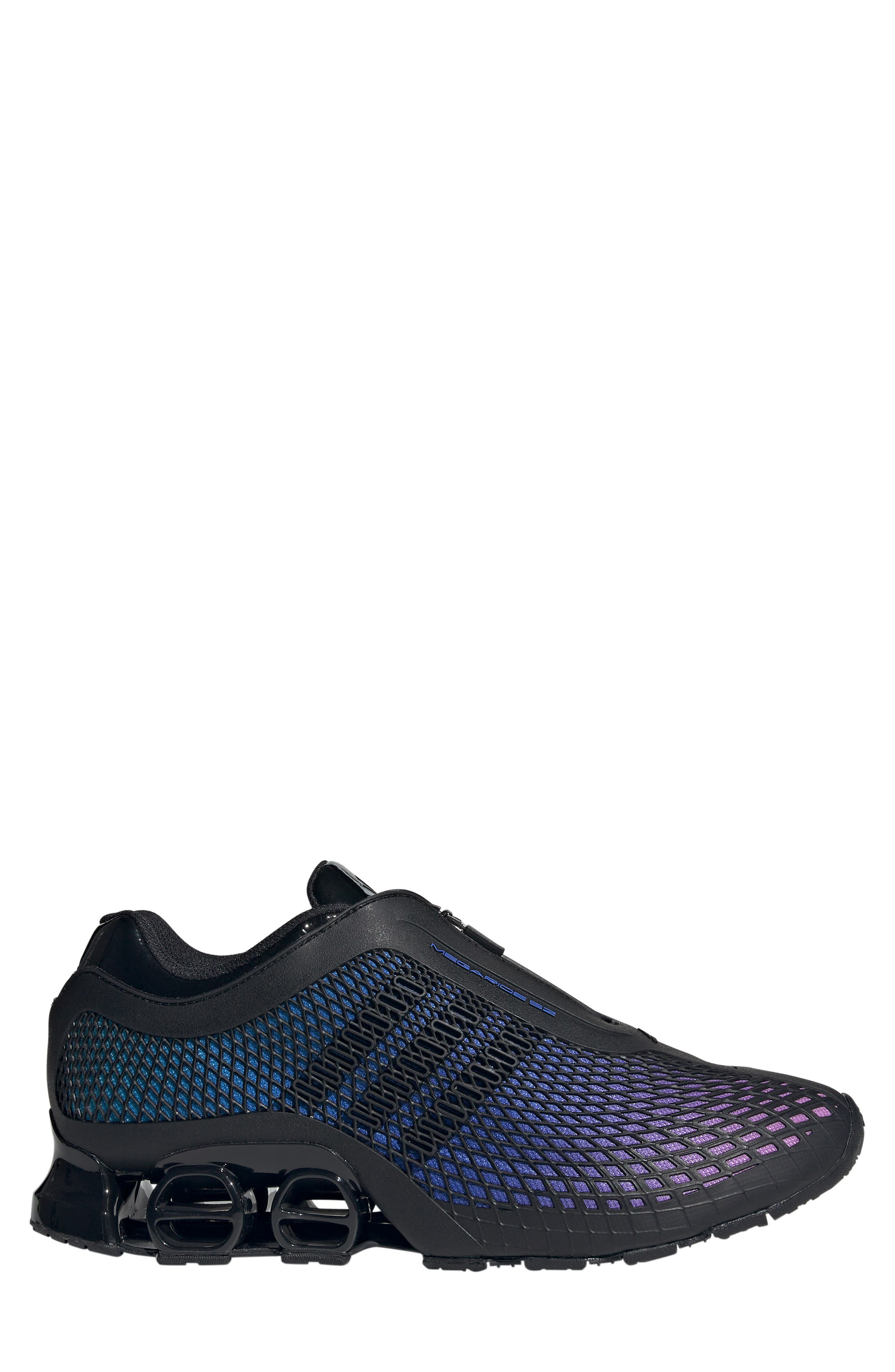 adidas Megaride S2 Zip Sneaker in Black/Blue at Nordstrom - 3