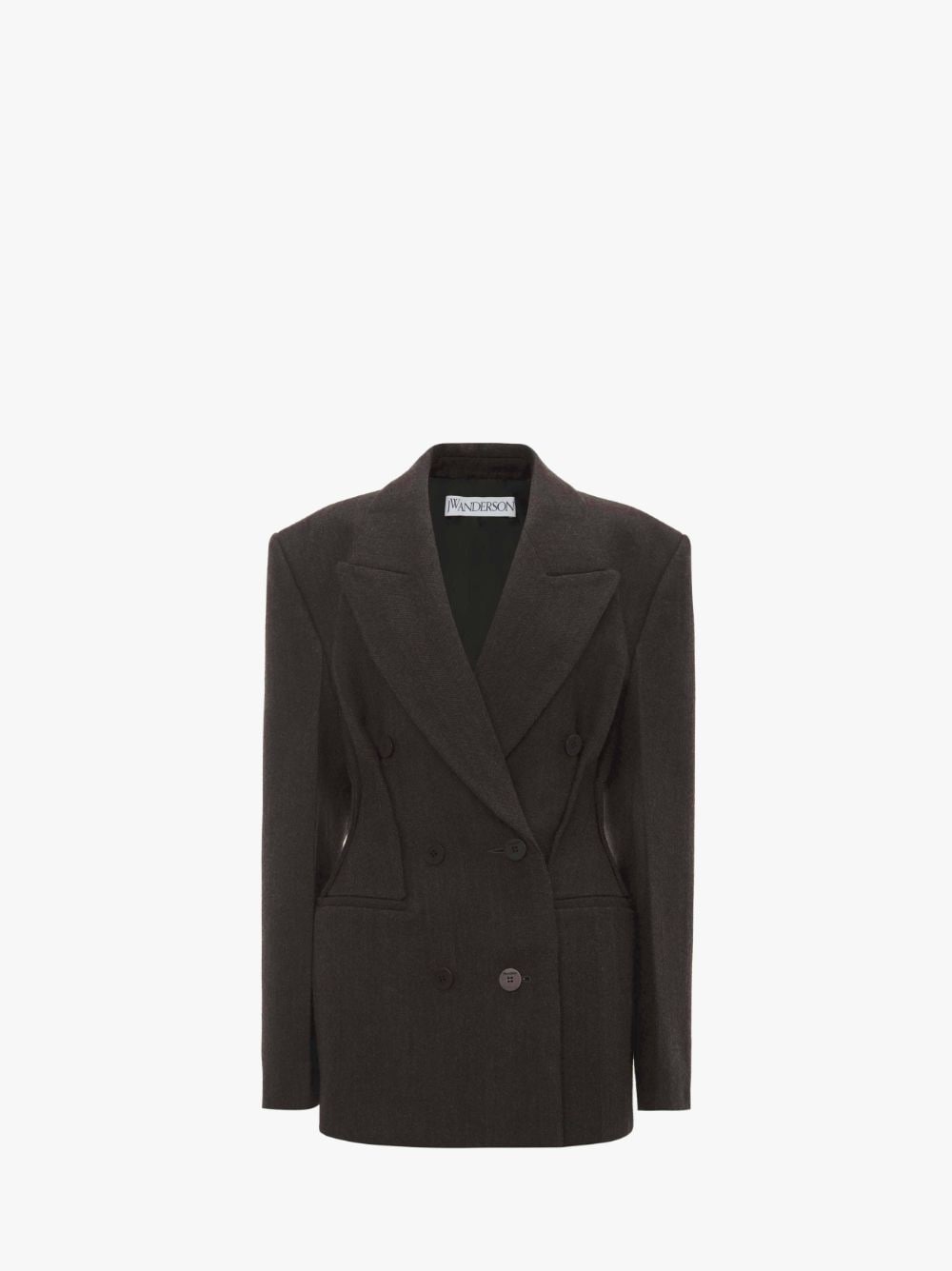 DOUBLE BREASTED HOURGLASS JACKET - 1