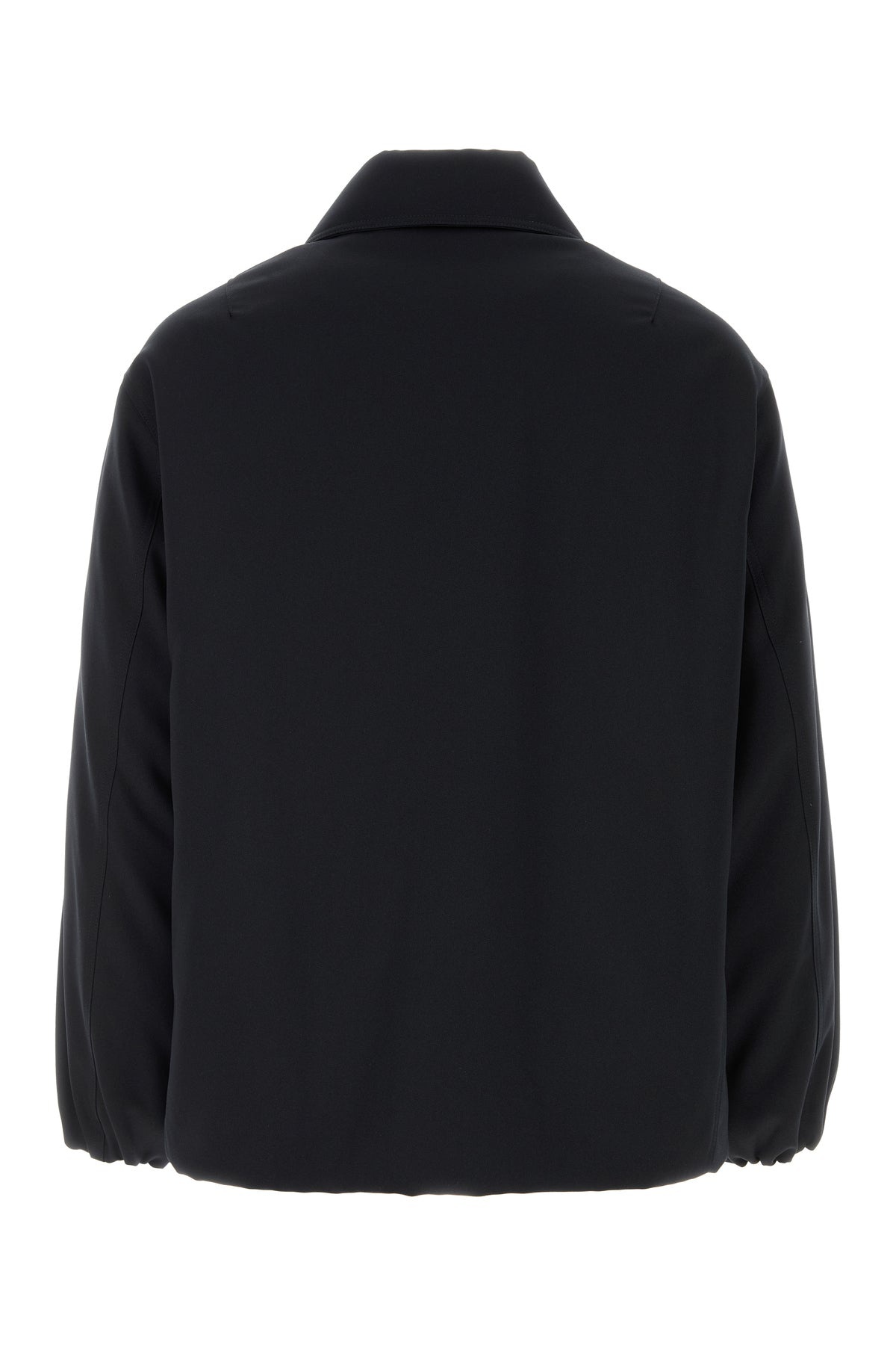 Black polyester padded jacket - 2