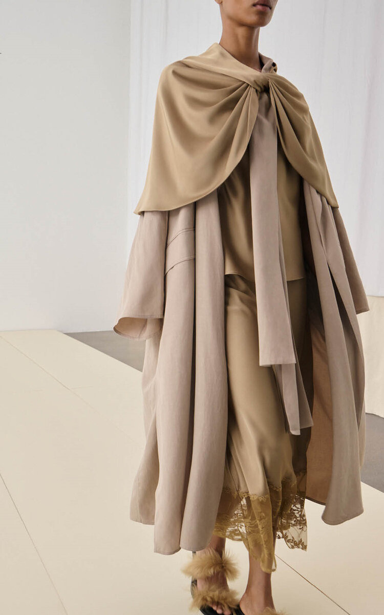 Campagna Tencel-Linen Trench Coat neutral - 5