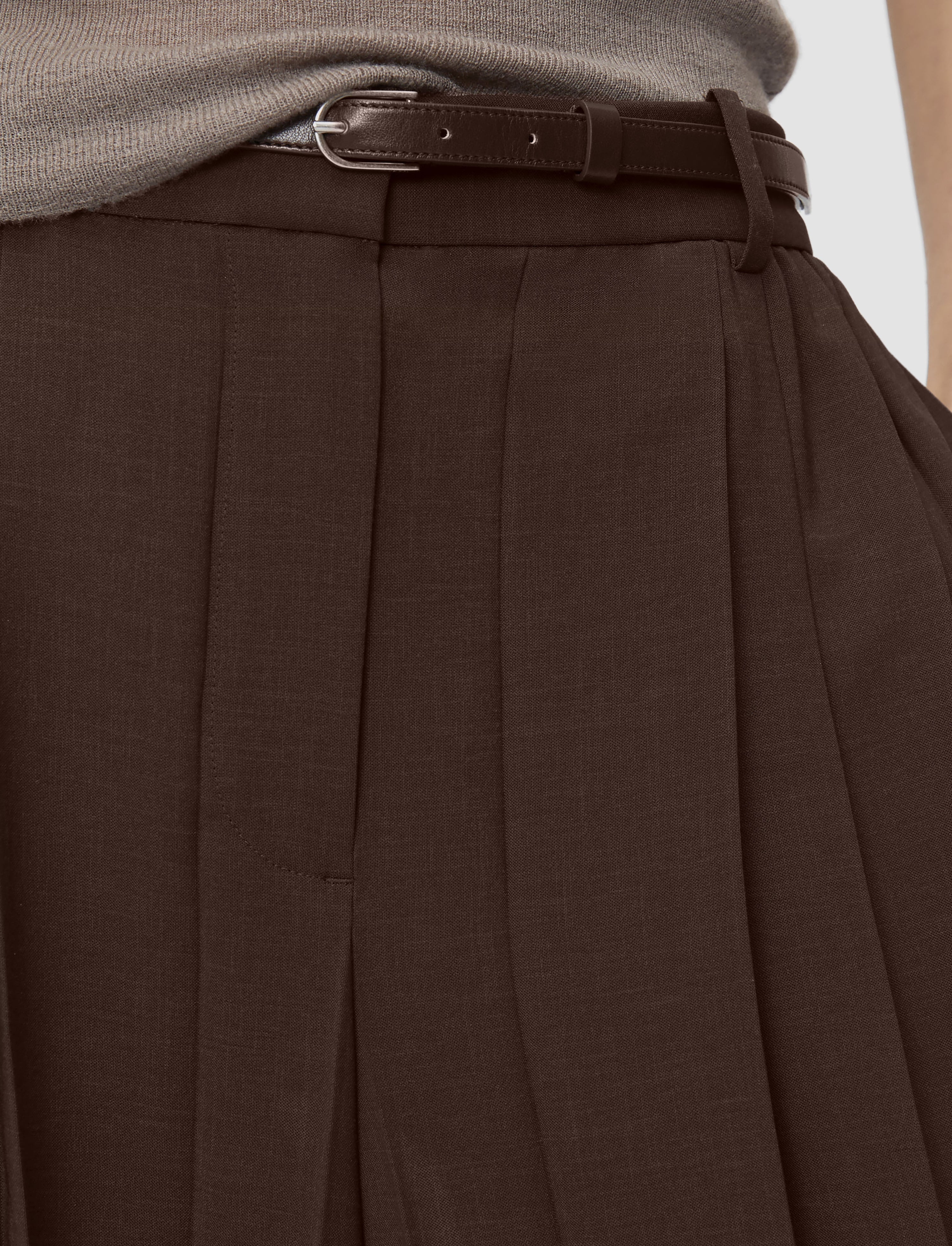 Tibre Airy Plissé Trousers - 4