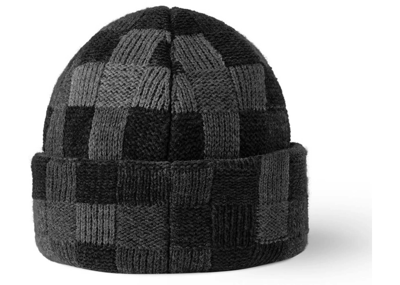 Louis Vuitton LV Crush Damoflage Beanie Black Damoflage - 3