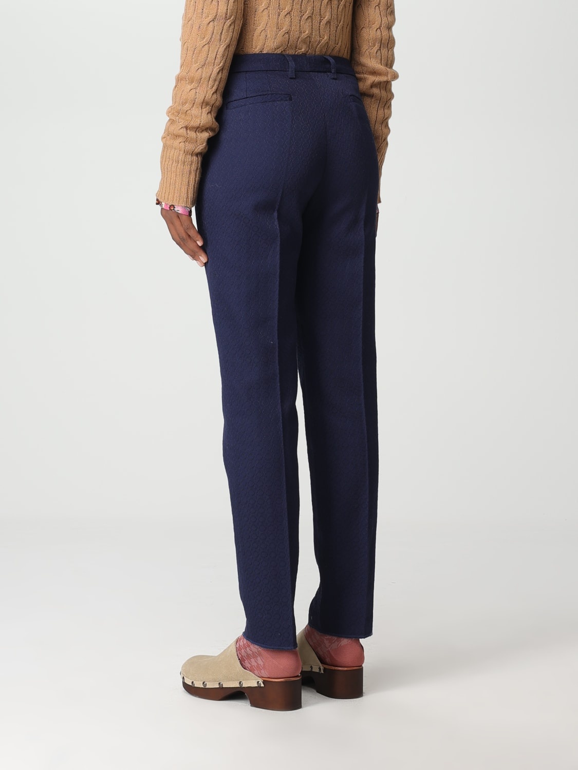 Etro pants in stretch cotton - 3