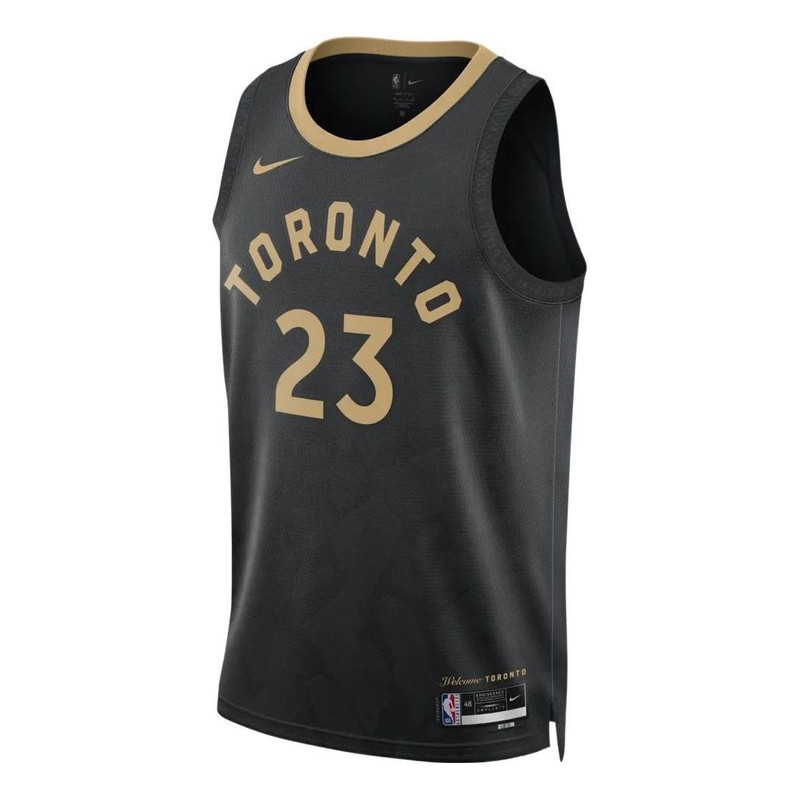 Nike Dri-FIT NBA Toronto Raptors Fred Vanvleet City Edition 2022/23 Swingman Jersey DO9611-010 1