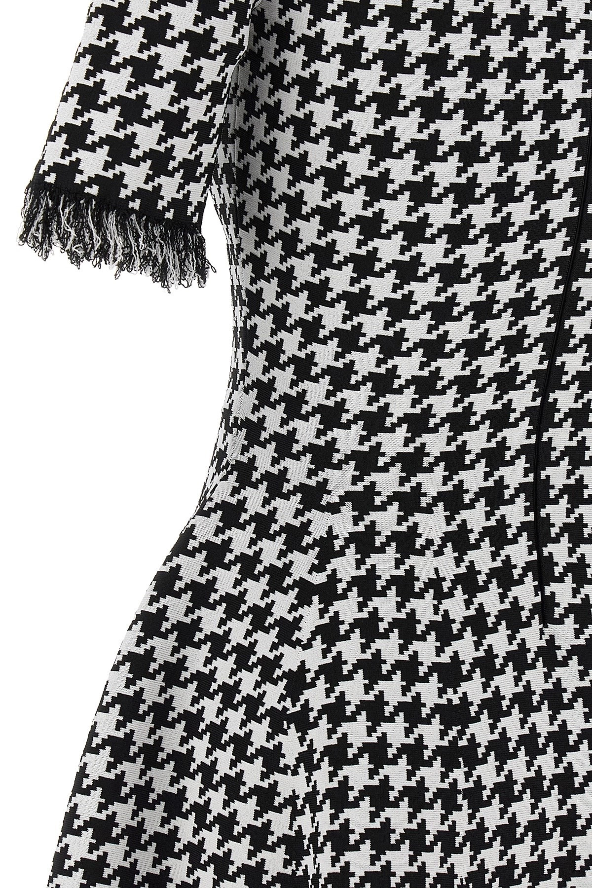 Houndstooth dress - 5