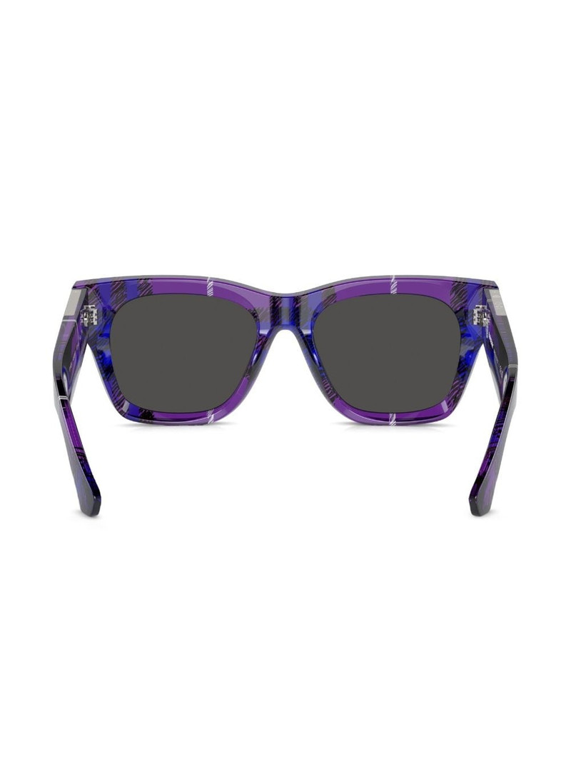 checkered wayfarer 프레임 선글라스 4
