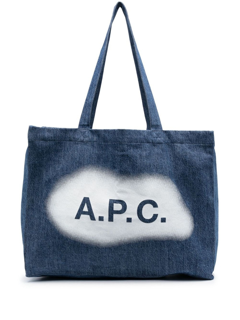 Diane denim tote bag 1