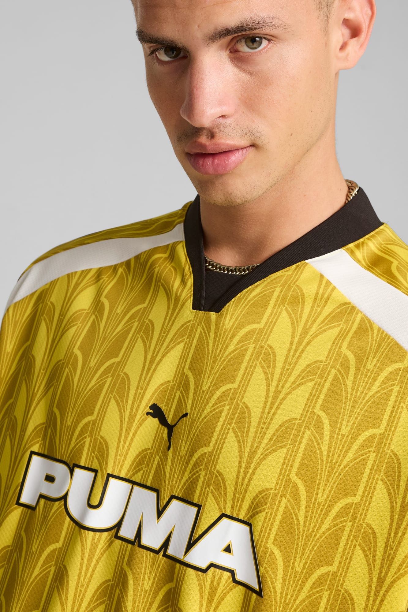 PUMA Men's Long Sleeve Soccer Jersey - 7