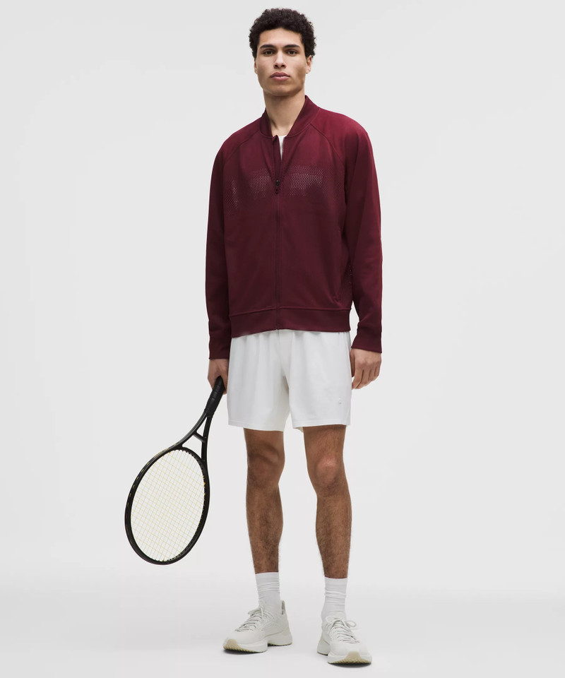 lululemon Men's Engineered Knit Mesh Tennis Jacket outlook