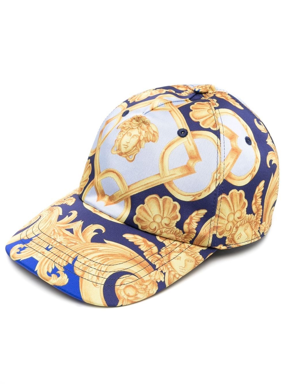 Medusa print baseball cap - 1