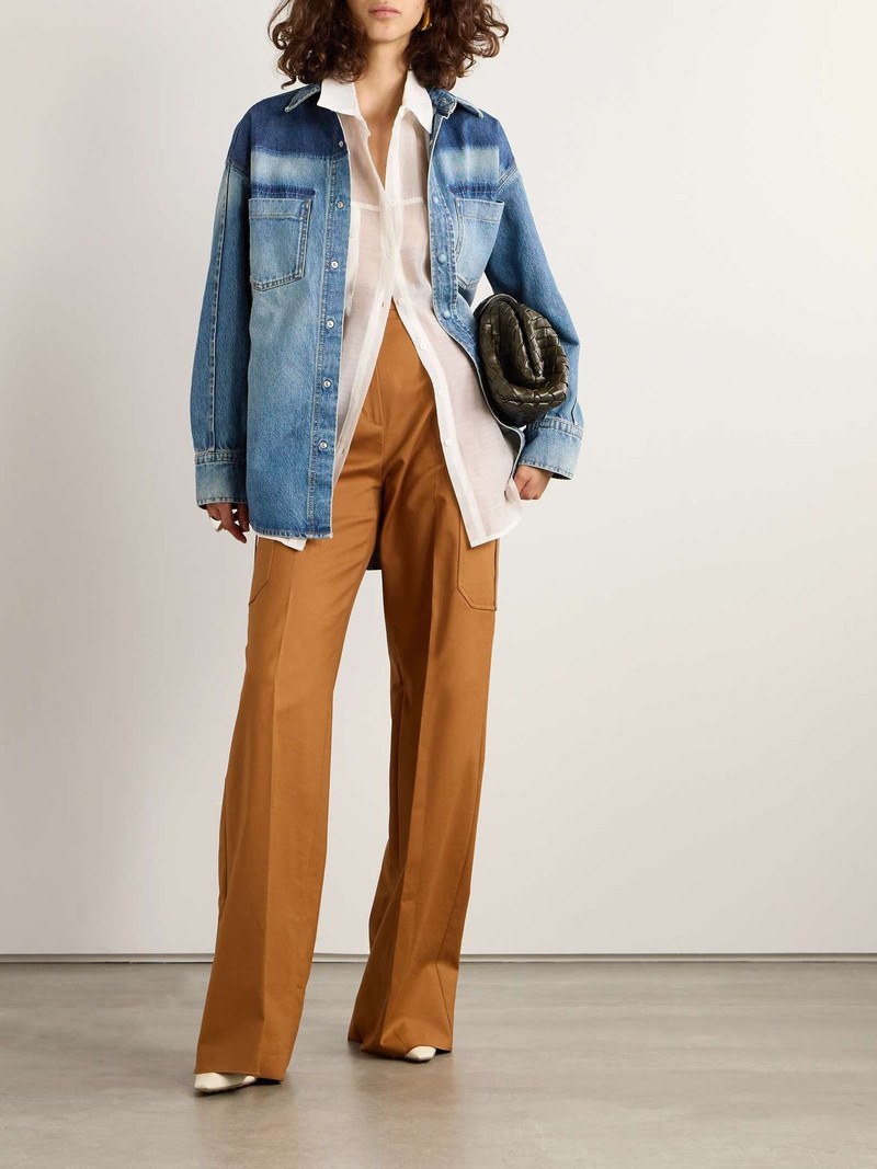 Victoria Beckham Oversized denim shirt outlook