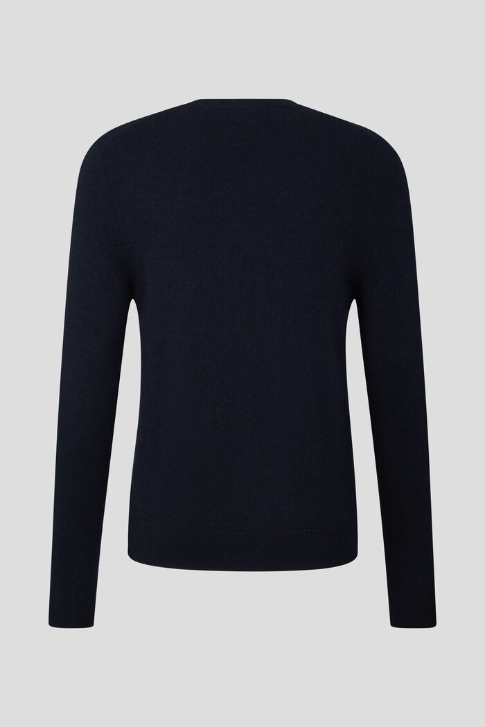 Maddox Knit pullover in Navy blue - 5