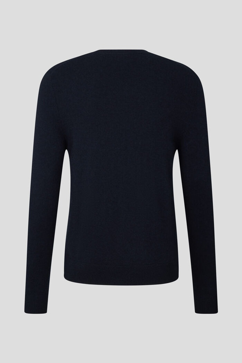 BOGNER Maddox Knit pullover in Navy blue outlook