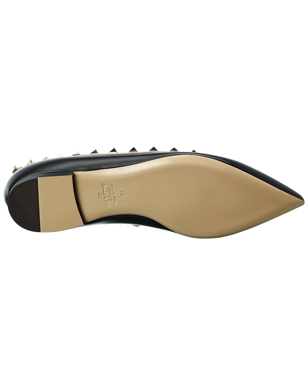 Valentino Rockstud Leather Flat - 4