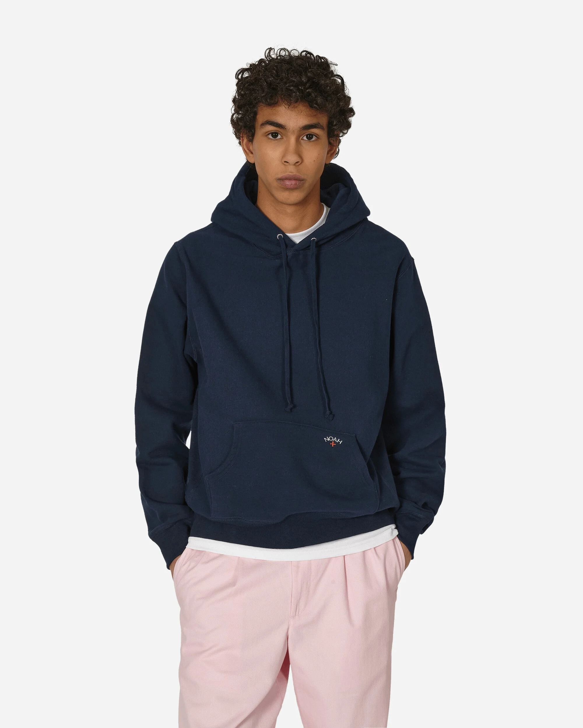 Classic Hooded Sweatshirt Navy - 1