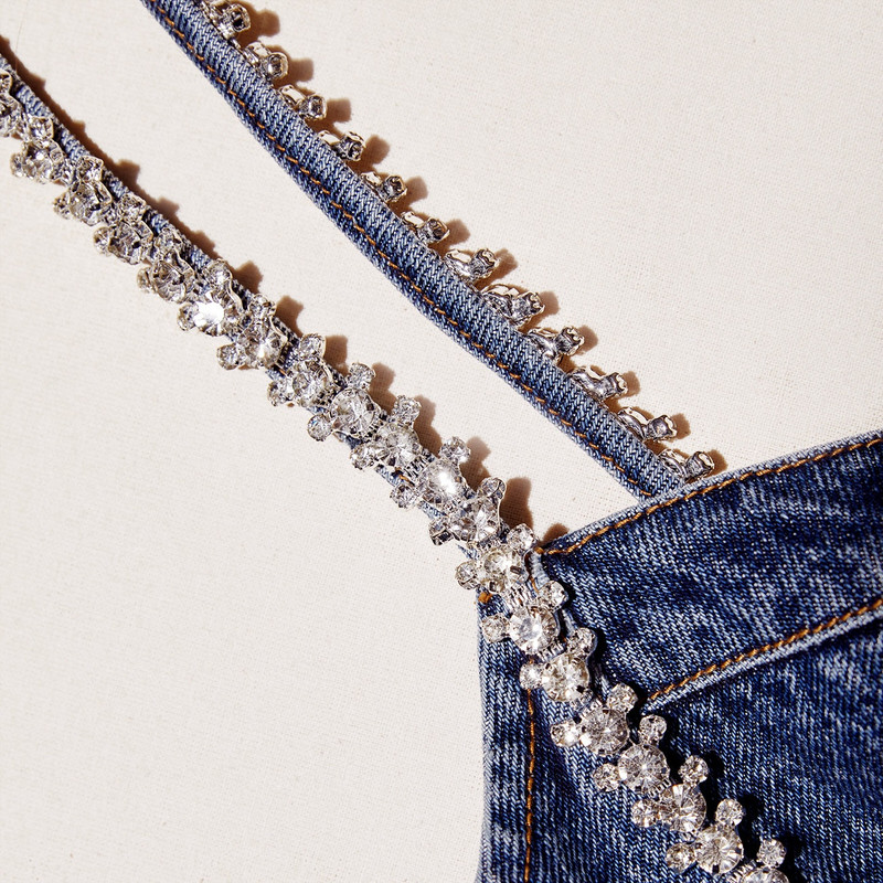 Diamante Denim Top 6
