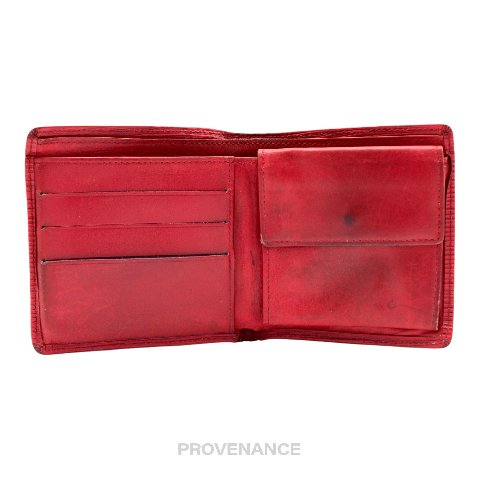 Louis Vuitton Marco Wallet - Red Epi Leather - 6