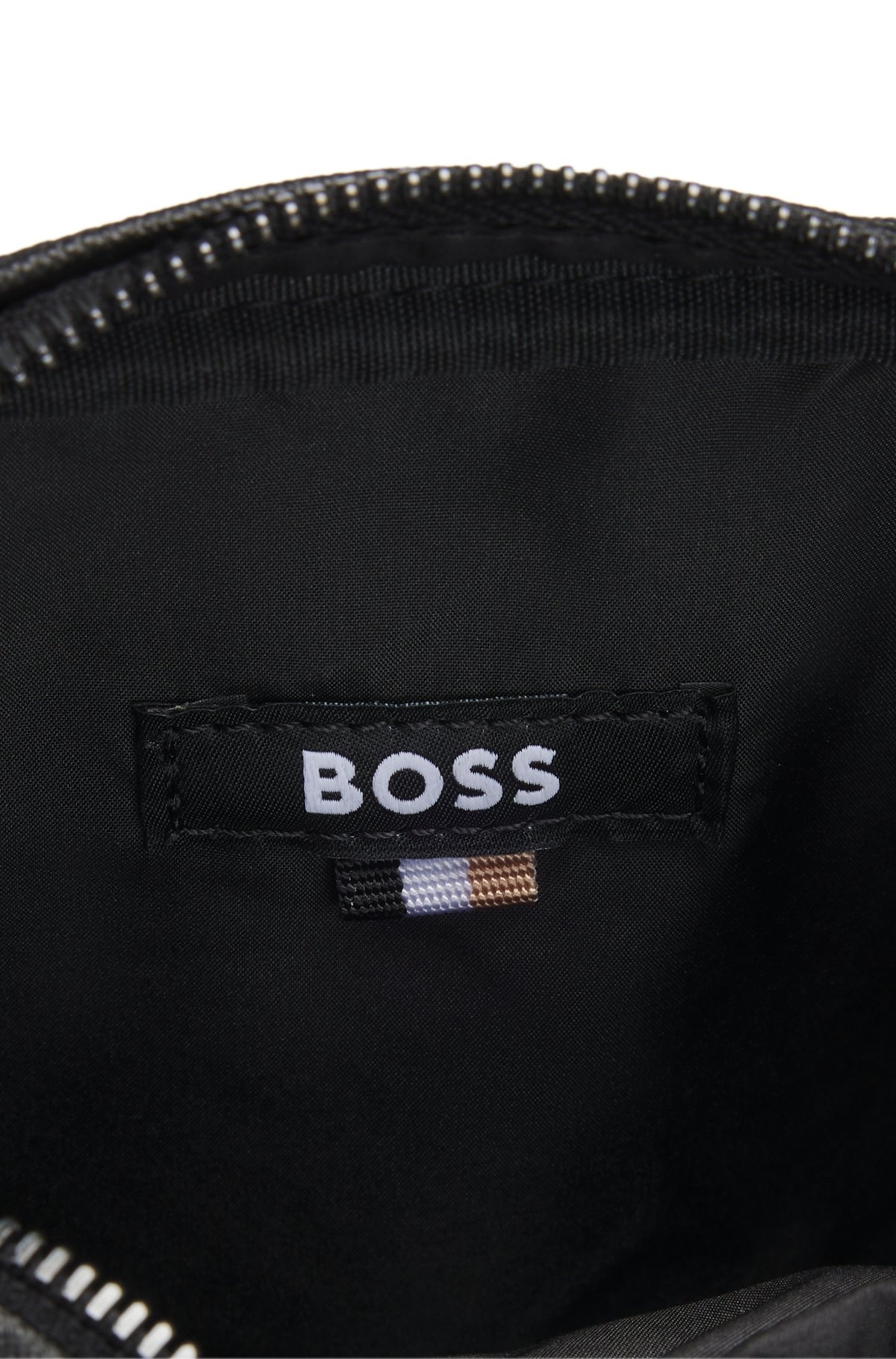 MONOGRAM-JACQUARD REPORTER BAG WITH DOUBLE B TRIM - 6