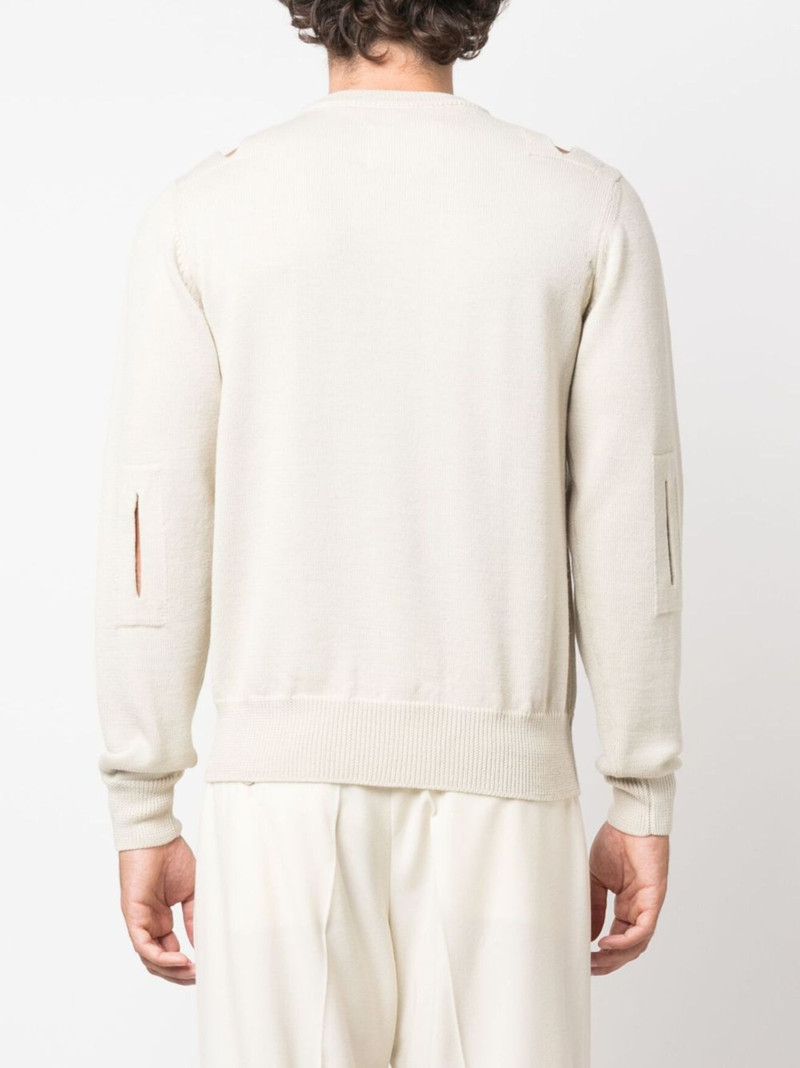 cut-out wool jumper 4