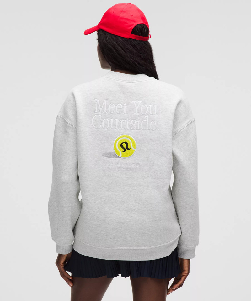 Women's Big Cozy Oversized Pullover *Tennis 3