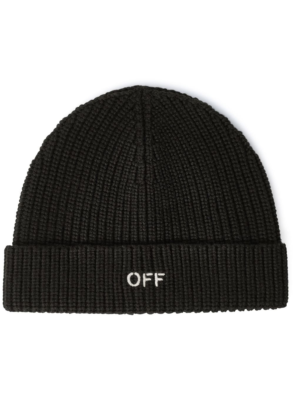 Off-Stamp virgin-wool beanie hat - 1