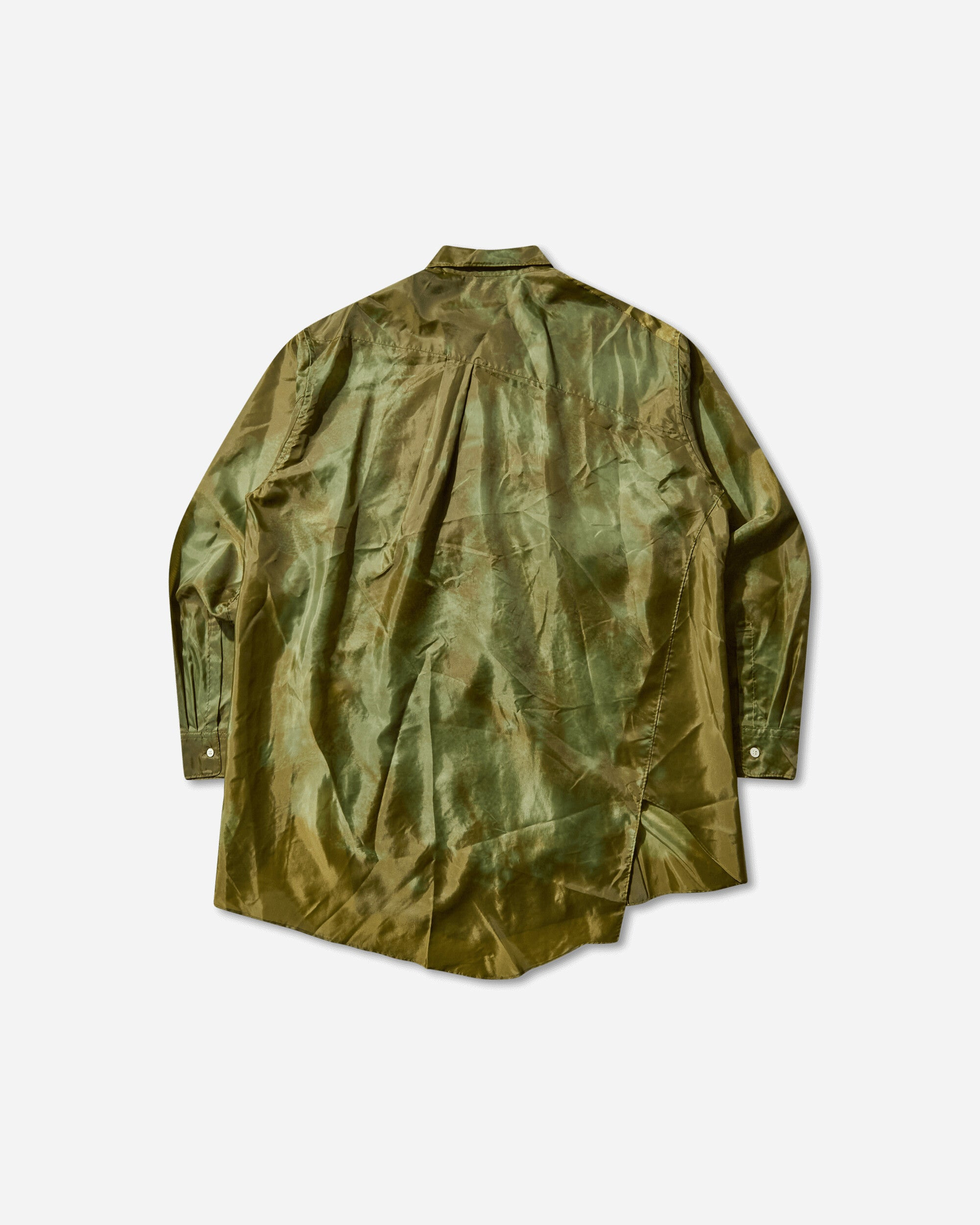 Men's Asymmetrical Shirt Khaki - 2