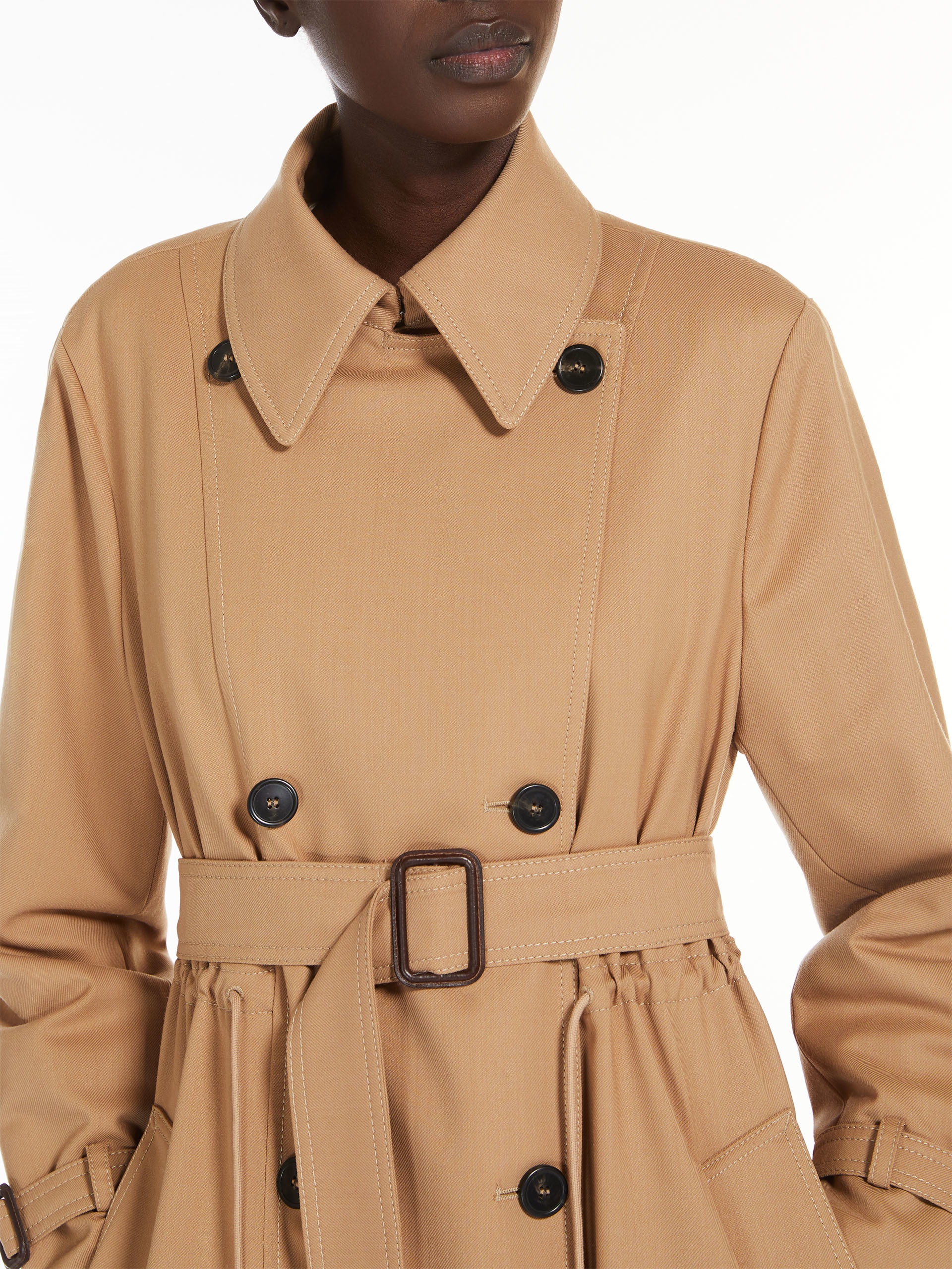 FATUO Wool-blend trench coat - 5