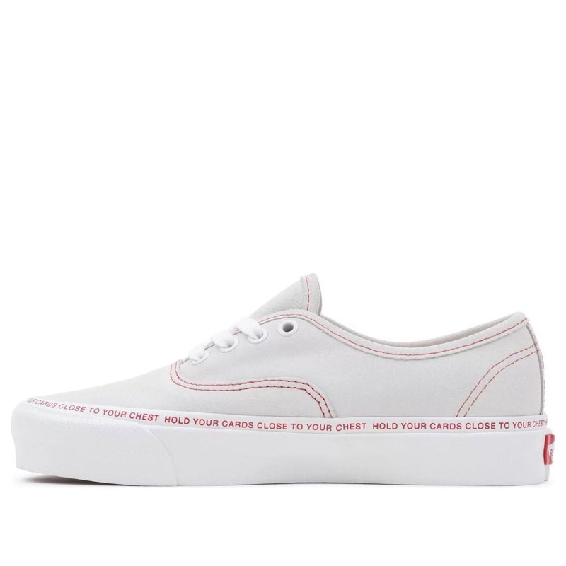 Vans Authentic 44 DX 'White Red' VN0A4BVYOFW - 1