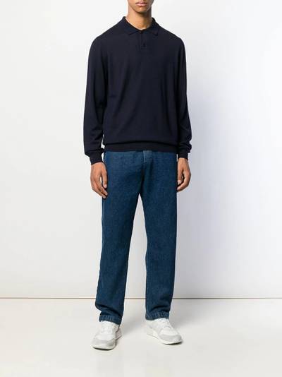 A.P.C. Suéter gola polo outlook