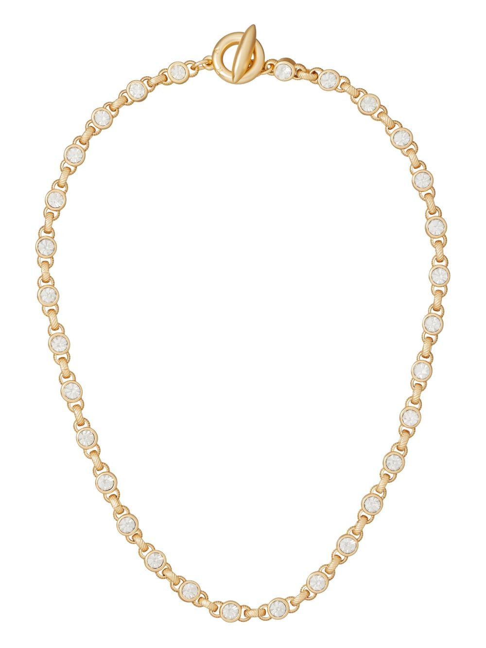 jeweled link necklace - 2