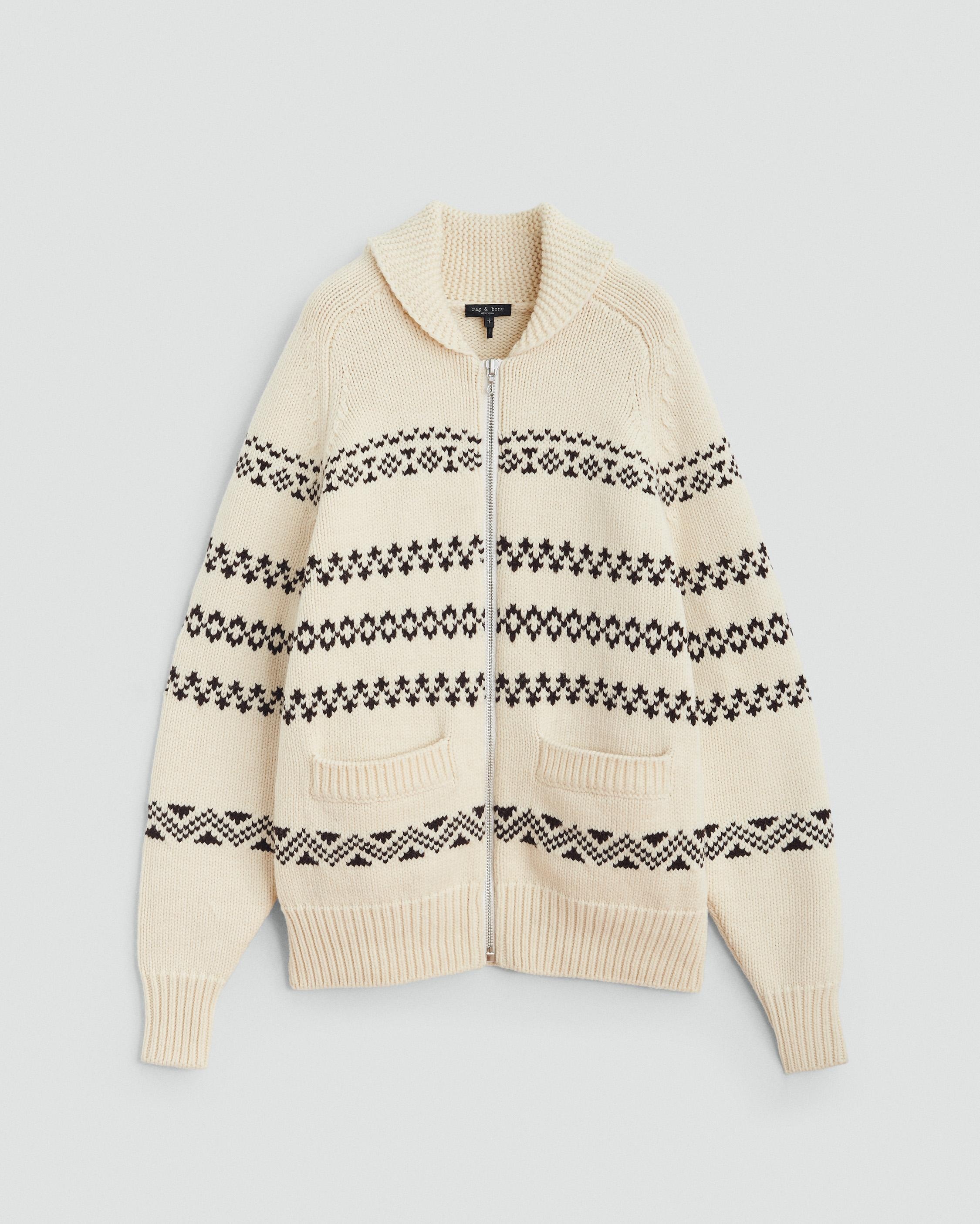 Brooke Italian Wool Cardigan
Oversized Fit - 1