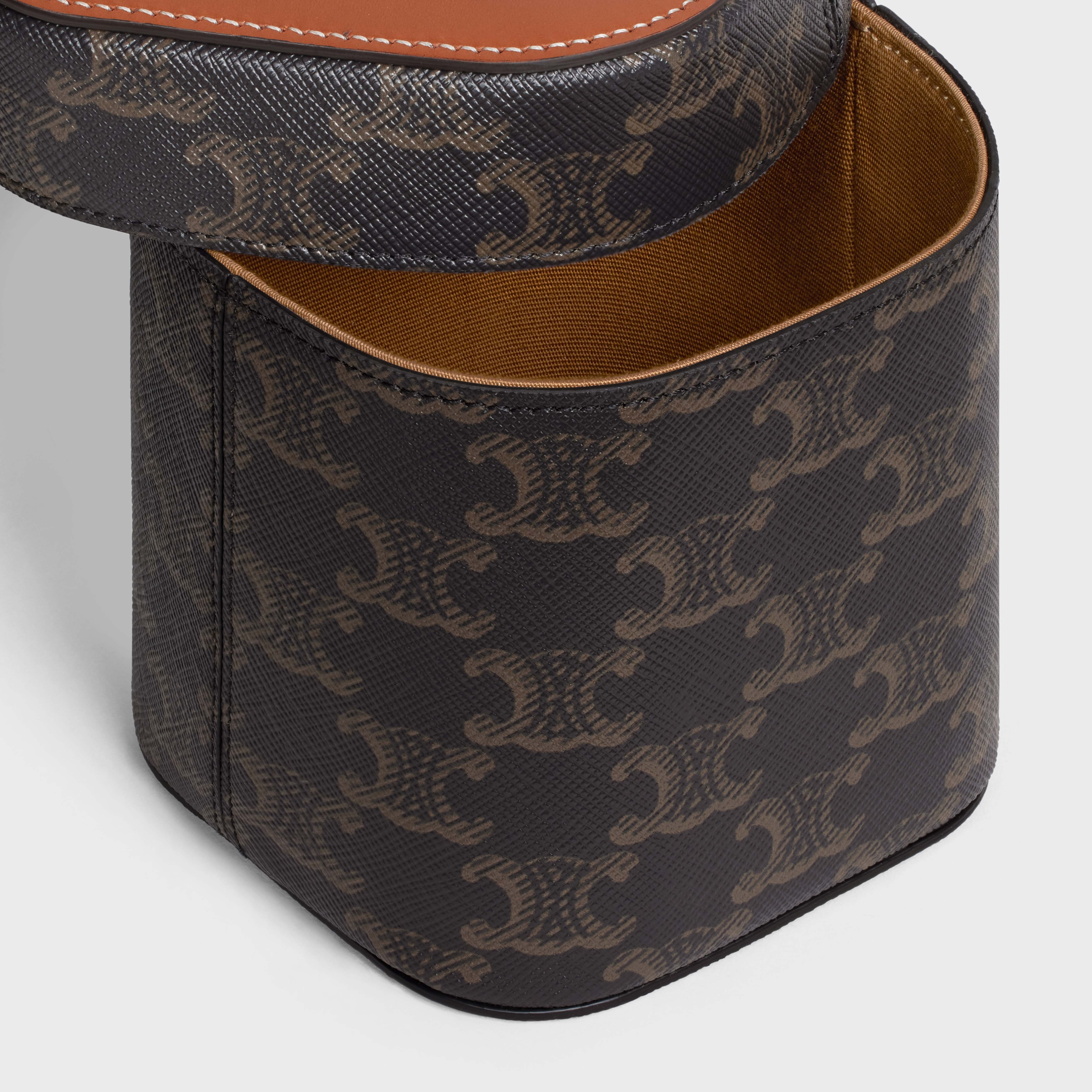 Small Box in Triomphe Canvas and Calfskin - 5